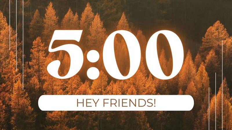 Upbeat Fall 5-Minute Countdown